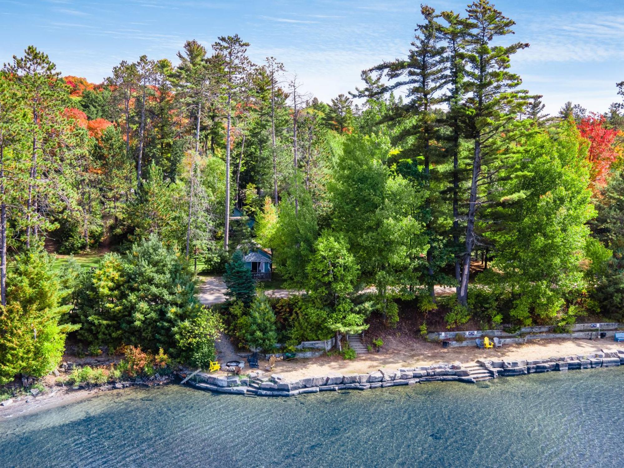 Willa Muskoka Waterfront Retreat Dwight Zewnętrze zdjęcie